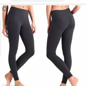 Like New Athleta Metro Leggings Black Small